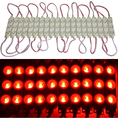 20X LED Module Red 12V Ce Rohs Werbetechnik Advertising Lighting Neon Sign IP67