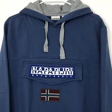 Napapijri Burgee Winter 3 Logo Hoodie Men’s Large