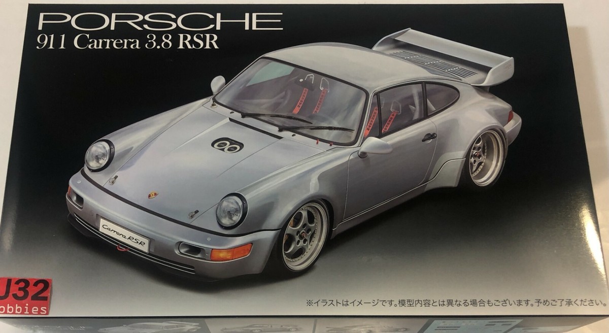 Fujimi Real Sports Car 1/24 Porsche 911 Carrera 3.8 RSR 18 Plastic