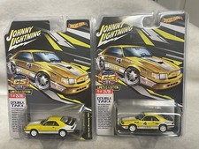 2024johnny Lightning 1986 Ford Mustang Svo Set Cs Customs Exclusive Both Cars