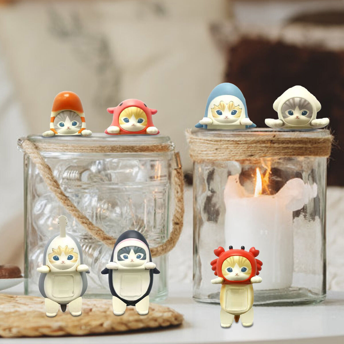 Sonny Angel Hippers x Mofusand Mini Figure Blind Box Random Sonny Angel Hippers x Mofusand Mini Figure Blind Box Random