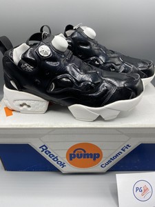 reebok instapump black