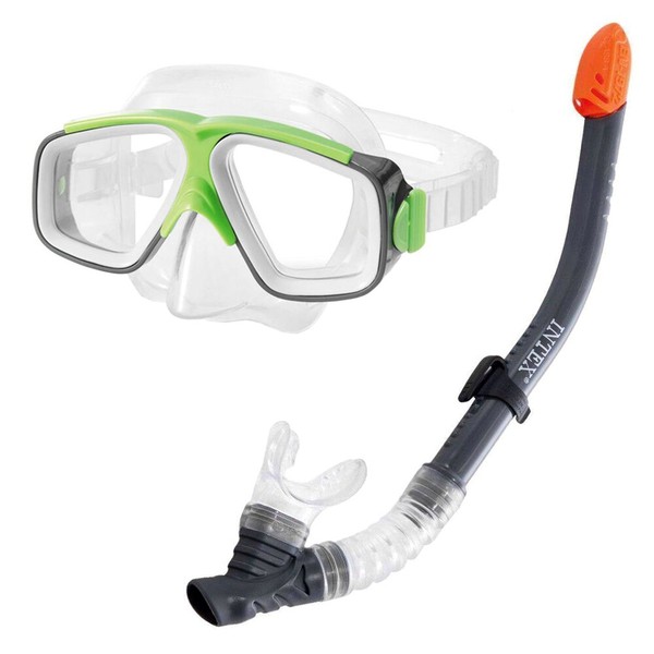 Intex Schnorchel Tauch Set Surf Rider Tauchmaske Taucherbrille + Schnorchel-image