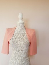 Patrizia Pepe Bolero Jacket Size M Uk 12 Eur 38