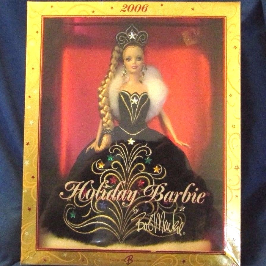 2006 Holiday Barbie By Bob Mackie NIB Collectors Doll | eBay display picture 1
