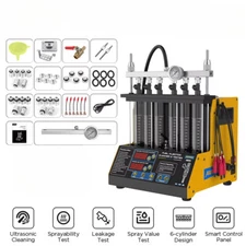 CT200 Automotive Fuel Injector Cleaner Tester Motorcycle Injector CleaningTester