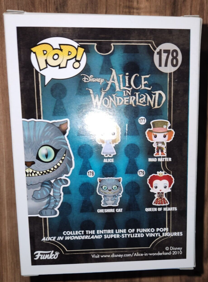 FUNKO POP! DISNEY ALICE IN WONDERLAND CHESHIRE CAT 178Hot Topic