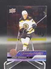 2023-24 Upper Deck Joona Koppanen Boston Bruins Young Guns CLEAR CUT SP! (#203)