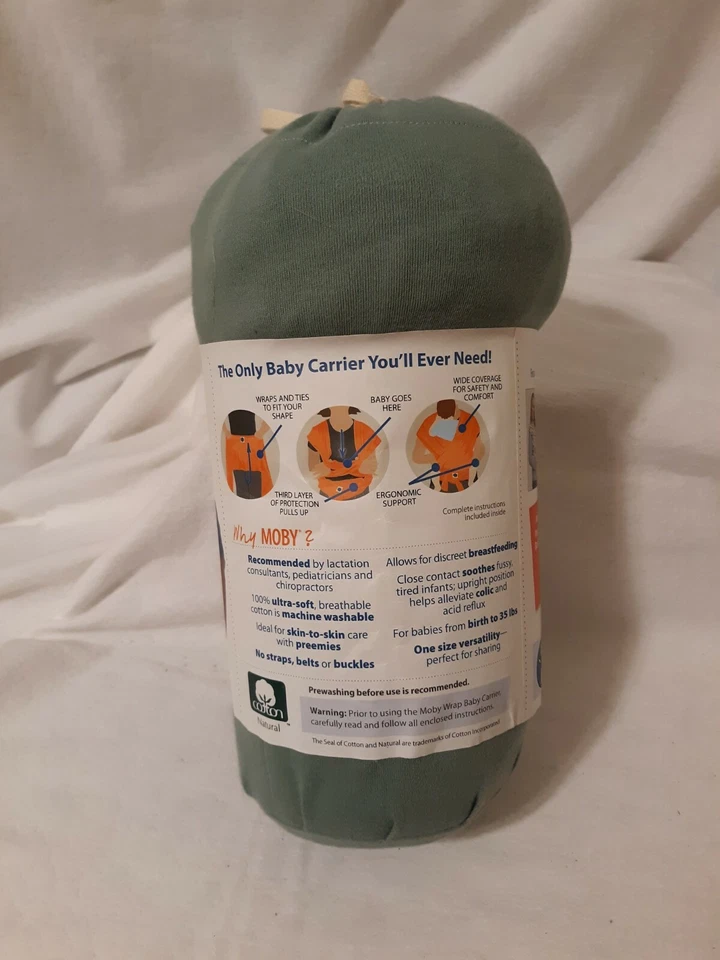 Moby Wrap, Moss Baby Sling/Wrap, 41 страница полноцветный учебный буклет - Изображение 4 из 4