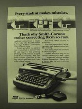 1975 Smith-Corona Cartridge Ribbon Typewriter Ad thumbnail