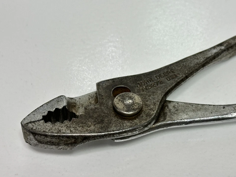 Alicates para juntas deslizantes John Deere JD hechos en Estados Unidos TY3272 - 6-1/2" de largo - raros de colección Foto 2 de 4