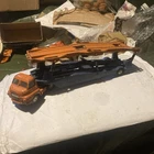 1950s/60 Vintage Corgi  Major Toys Bedford 'S' Carrimore Car Transporter No 1101