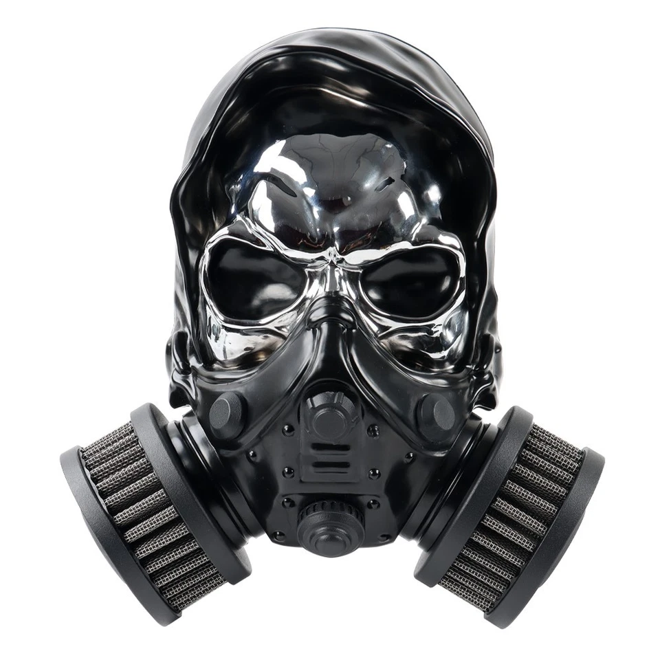 Kit de filtro de filtro de aire de alto flujo calavera para Fat Boy Breakout Street Bob 2018-2024 Foto 4 de 4