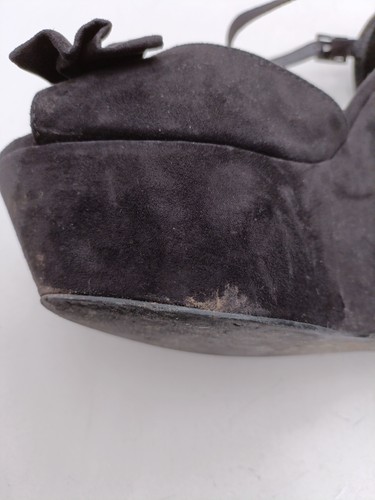 Tacones de oficina para mujer UK 3 negros 100 % otra plataforma - Imagen 2 de 9