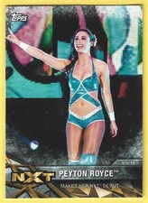 2017 Topps WWE Women's Division #NXT-3 Peyton Royce NXT Matches and Moments