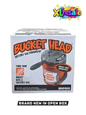 Bucket Head 5 Gal. 1.75 Peak HP Wet/Dry Vac Powerhead w/ Filter Bag & Hose
