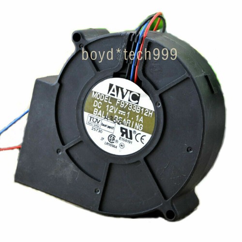 Fan For AVC F9733B12H 12V 1.1A 9CM 97*33mm 3wire projector centrigufal blower - Afbeelding 2 van 4