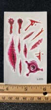 Temporary Tattoo New On Card Various Designs Available Will Combine Shipping