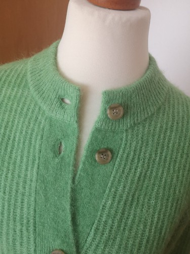 Second Female Neu & Etiketten Mohair Cardigan Gr. S Hellgrün - Bild 2 von 8