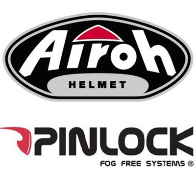 GENUINE CLEAR REPLACEMENT PINLOCK INSERT FITS AIROH RIDES MOTORCYCLE HELMET