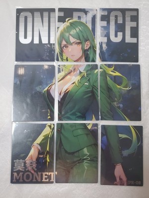 Monet One Piece Puzzles Complete 9 Card Goddess Story Sexy Suit Waifu CCG