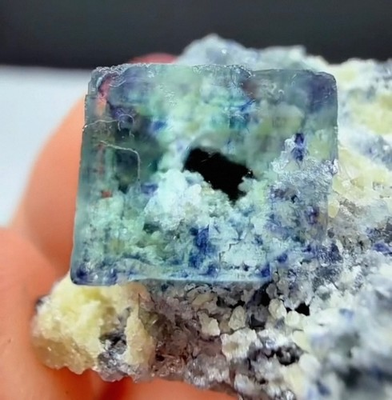 #ad Natural and unique iridescent fluorite from Inner Mongolia China $400.00