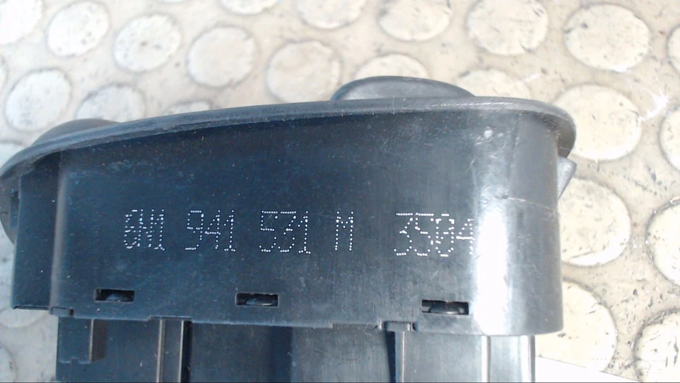 Lichtschalter VW Polo 45 Servo 6 N/6 KV 6N1941531M 12 Monate Garantie - Bild 2 von 2