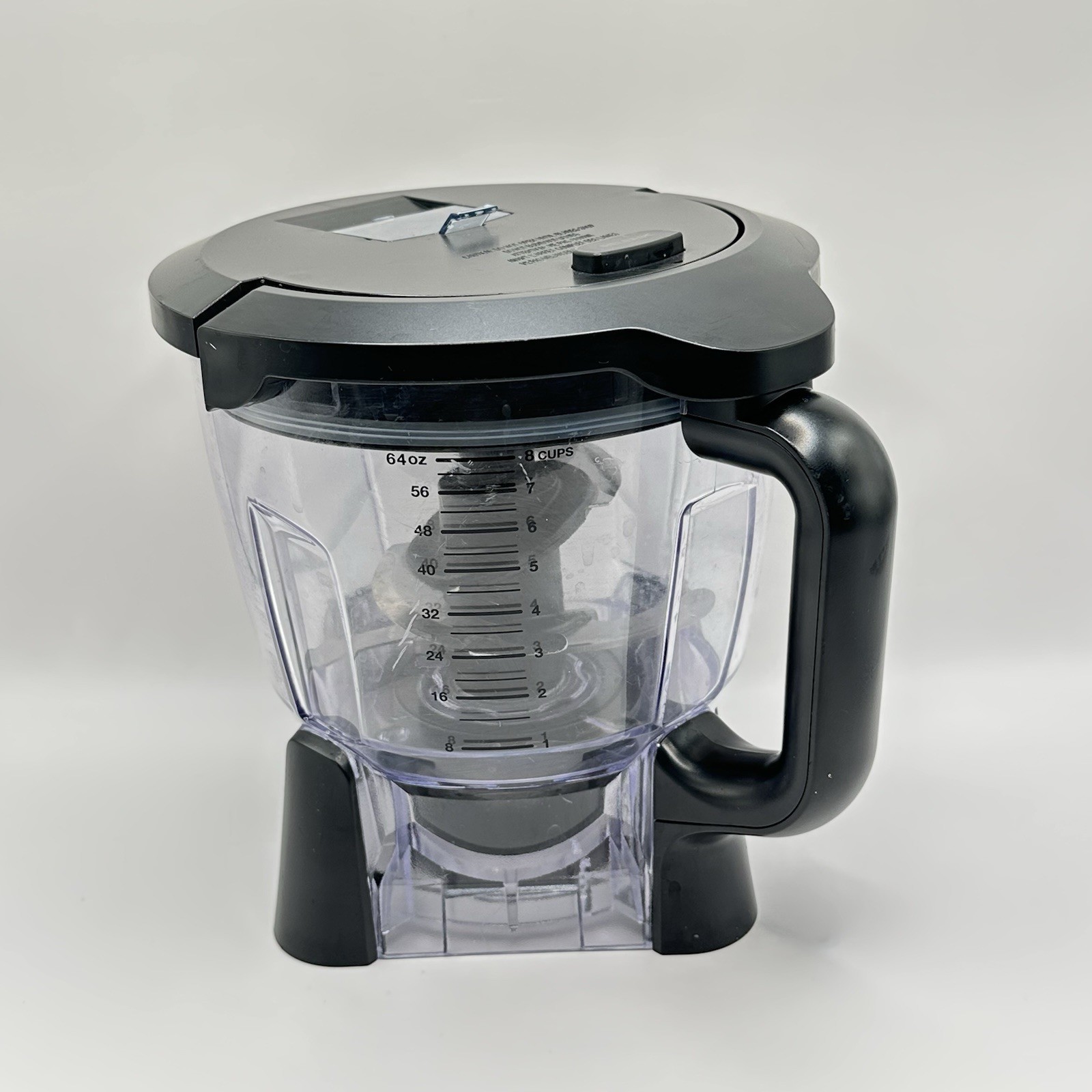 Ninja Blender Food Processor 64 oz Replacement ROUND Bowl Lid Blade GH-14014