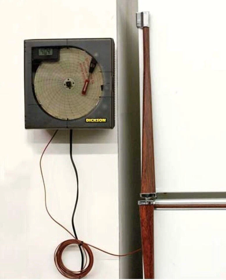 Dickson C659 gráfico circular, 6 pulgadas, 0 a 250, 7 días - paquete de 24 gráficos Foto 2 de 3