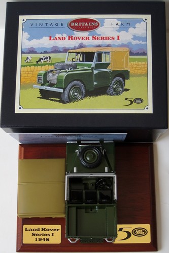 1/32 scale die-cast Corgi Land Rover Serier I 1948 50th Anniversary Edition - Picture 6 of 12