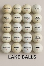 50 Golfbälle Marken-Mix AAA/AAAA Lakeballs g...