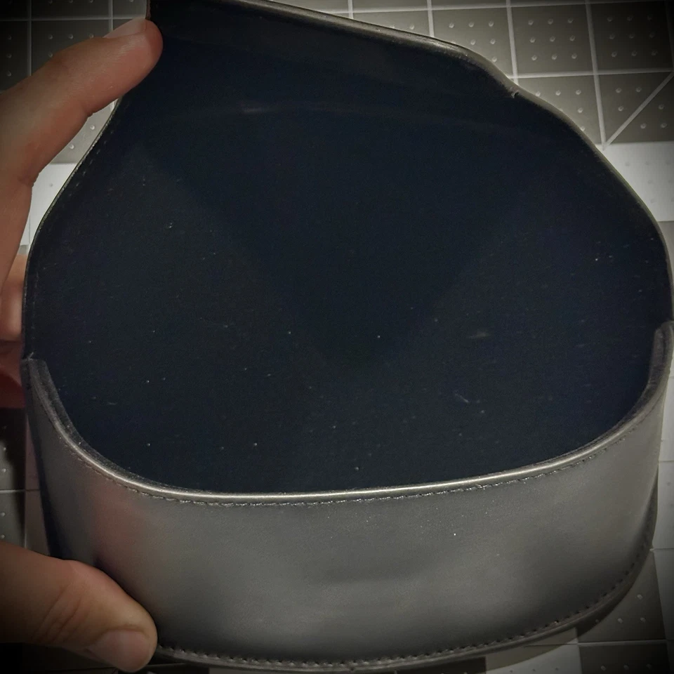 Dolce & Gabbana Eyeglasses Sunglasses Black Case Semi-Soft Shell Magnet Flip Top - Image 2 of 2