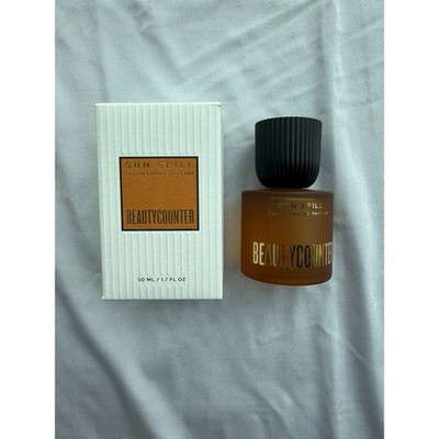 Beauty counter Sun spill perfume