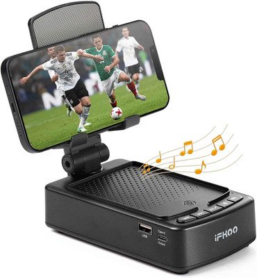 Gifts for Men Women, Phone Stand with Bluetooth Speaker BT5.3, Gifts for Him Dad