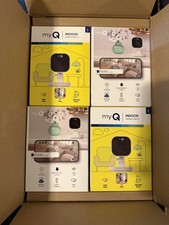 myQ Indoor Plug-in Security Camera Gen 2   2K Smart Wi-Fi Camera  4 PACK