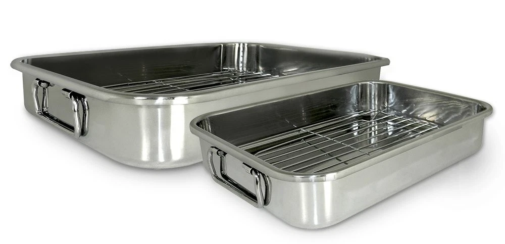 Cook Pro 4-Piece All-in-1 Lasagna and Roasting Pan Stainless