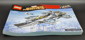 Lego Marvel THE SHIELD HELICARRIER Replacement Instruction Book Only 76042