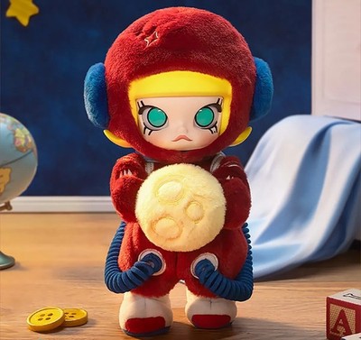 【早い者勝ち！】POPmart molly Hello Moon 1/8 POP MART MOLLY Hello Moon 1/8 Action Figure Astronaut Doll