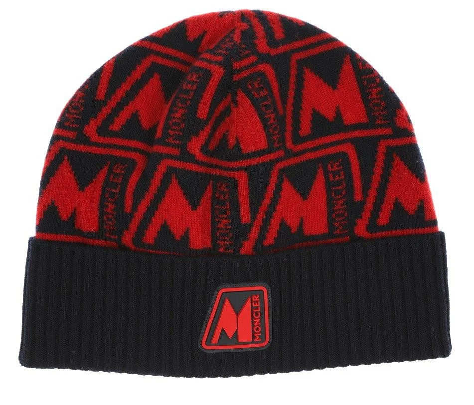 NEW MONCLER MEN'S RED BLUE WOOL LOGO BEANIE HAT ONE SIZE
Opens in a new window or tab
