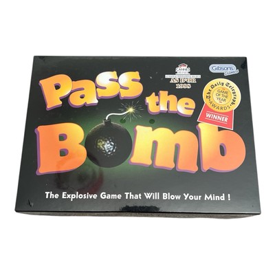 Pass The Bomb Game Improved Gibsons Vintage Rare New & Sealed Family Party Game