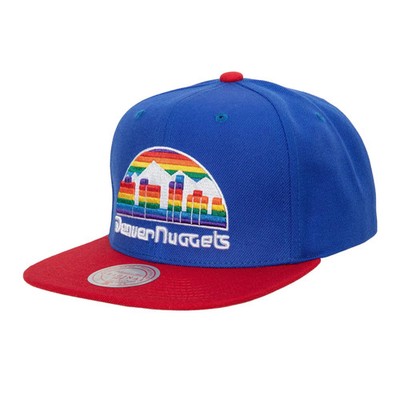 Denver Nuggets NBA Mitchell & Ness Team 2 Tone 2.0 Snapback HWC