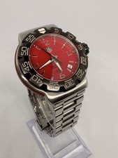 Rare TAG Heuer Formula 1 Red Men's Watch - WAC1113 WAC1113-0