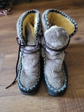 Vintage Snow Land Women's Boots Sz.8 Shearling