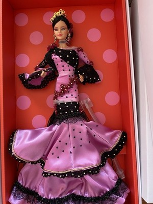 Barbie Rosa De Abril Platinum Spanish Doll Convention 2025 NRFB Rare Platinum