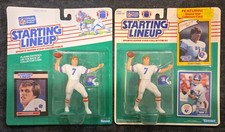 1989 1990 Kenner SLU Starting Lineup John Elway Denver Broncos lot 2 New