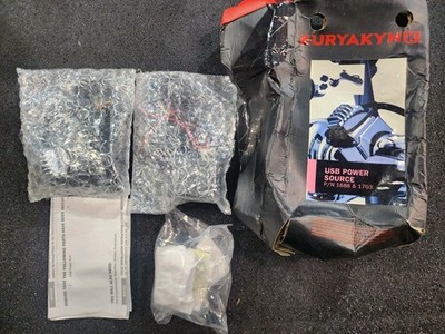 Kuryakyn 1688 Chrome USB Power Source for Universal 12V Battery