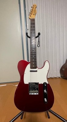 E-Gitarre Edwards E-TE-CTM Made in Japan Candy Apple Red mit Softcase