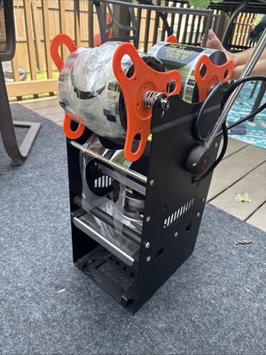 Electric Boba Bubble Tea Cup Sealer Manual Operation