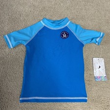 Tommy Bahama Kids Short Sleeve Rash Guard Shirt/ US Size 2T Swimwear