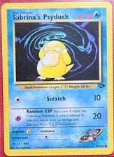 Sabrina's Psyduck Gym Challenge 99/132 English Unlimited Regular MP-LP on eBay